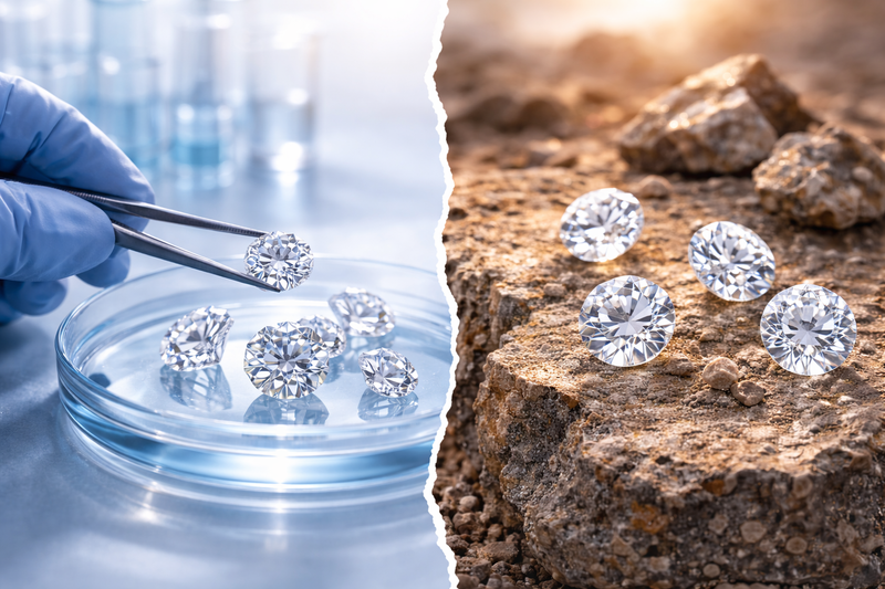 Lab Grown vs Natural Diamond