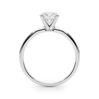 1.00–2.00 CT Round Lab Grown Diamond Solitaire Engagement Ring, 4-Prong Setting, 14K White, Yellow or Rose Gold, IGI Certified