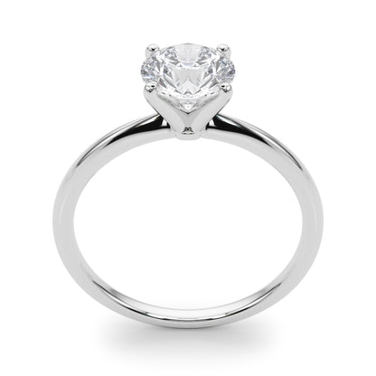 1.00–2.00 CT Round Lab Grown Diamond Solitaire Engagement Ring, 4-Prong Setting, 14K White, Yellow or Rose Gold, IGI Certified